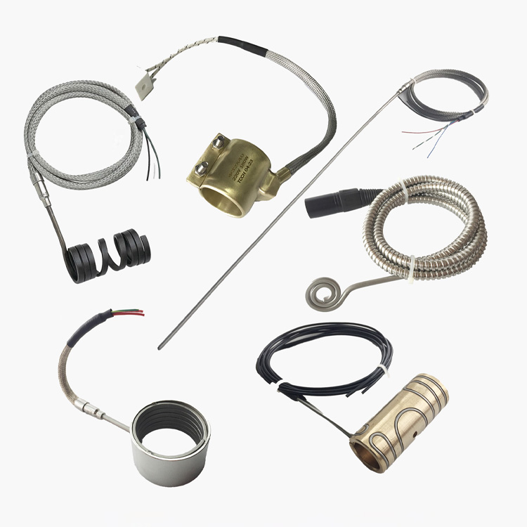 Hot runner coil heater